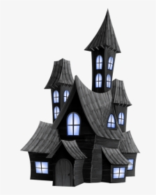 Scary House Clip Art, HD Png Download, Free Download