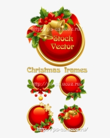 Christmas Vector Frames 4 Png 1 Ai 1 Eps 1 Svg Jpeg - Christmas Price Tag Png, Transparent Png, Free Download