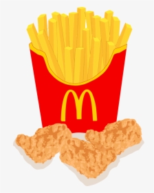 Mcdonalds Chicken Nuggets And Fries"  Class="img Responsive - Tagline Of French Fries, HD Png Download, Free Download