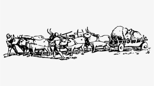 Bullock, Cart, Huge, Pull, Rural, Village, Agriculture - Cartoon Bullock Cart Png, Transparent Png, Free Download