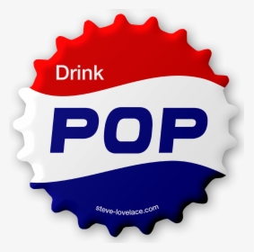 Pop Bottle Cap - Pop Cola Logo Png, Transparent Png, Free Download