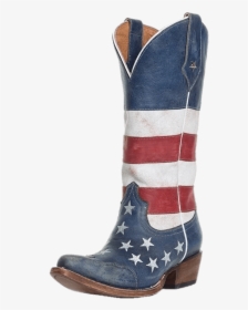American Flag Women"s Cowboy Boot - Cowboy Boots American Flag, HD Png Download, Free Download