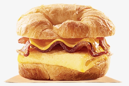 Bacon Egg And Cheese Croissanwich, HD Png Download, Free Download