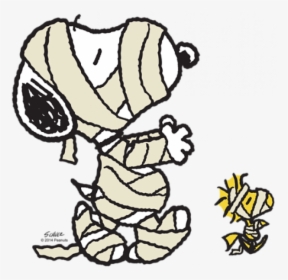 Snoop Dogg Dancing Png -mummy Snoopy And Woodstock - Snoopy And Woodstock Halloween, Transparent Png, Free Download