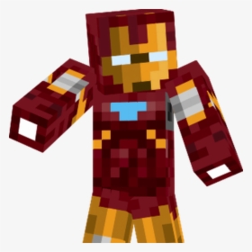 Minecraft Iron Man Game - Iron Man Minecraft Png, Transparent Png, Free Download