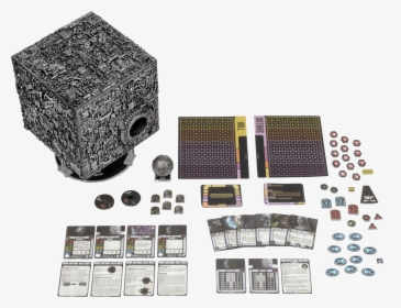 Star Trek Attack Wing Borg Cube With Sphere Port, HD Png Download, Free Download
