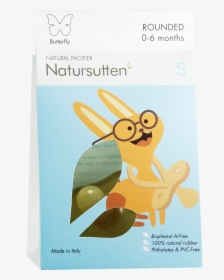 Natursutten Kelebek Yuvarlak Emzik - Pacifier, HD Png Download, Free Download