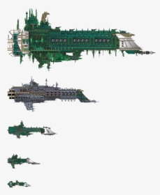 Warhammer 40k Ships Vs Star Wars Ships, HD Png Download, Free Download