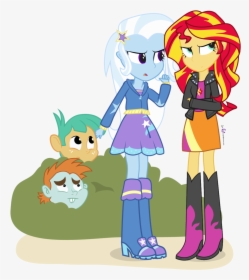 Sunset Shimmer X Trixie Eg, HD Png Download, Free Download