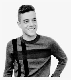 #ramimalek #elliotalderson #mr - Rami Malek Laughing Photoshoot, HD Png Download, Free Download