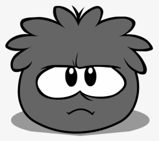 Black Puffle New Look - Club Penguin Puffle Gif, HD Png Download, Free Download
