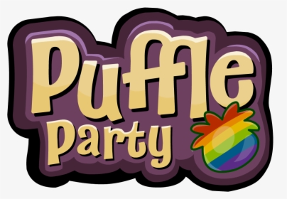 Puffle Party Club Penguin Logo, HD Png Download, Free Download