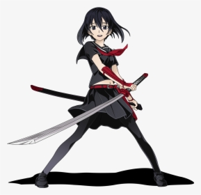 Kurome And Murasame Kurume Yatsufusa Akame Ga Kill Hd Png Download Kindpng