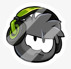 Dub Step"s Pin Icon - Cp Black Puffle, HD Png Download, Free Download
