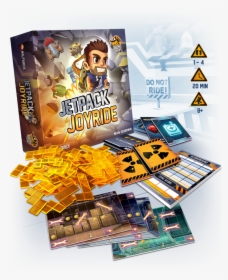 Jetpack Joyride Components - Jetpack Joyride Board Game, HD Png Download, Free Download