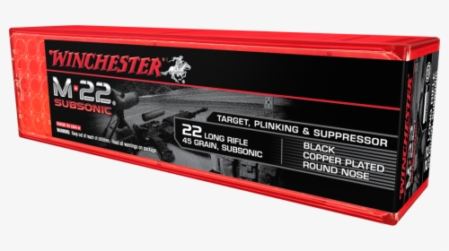 S22lrtsup Box Image - .22 Long Rifle, HD Png Download, Free Download