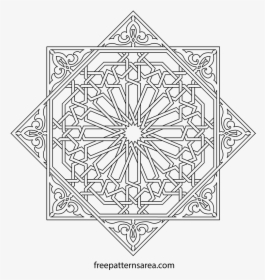 Drawing Islamic Art Patterns, HD Png Download, Free Download