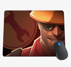 Engineer Mouse Pad Tf2, HD Png Download, Free Download