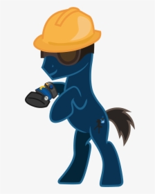Engineer Clipart Engineer Equipment - Tf2 Engineer Pony, HD Png Download, Free Download
