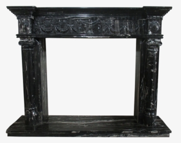 Black Marble Fireplace Surround, HD Png Download, Free Download