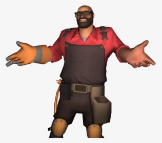 Team Fortress - Engineer Tf2 Hair, HD Png Download, Free Download