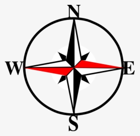 East Compass Clipart - North East South West Symbol, HD Png Download, Free Download