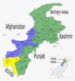 South   Waziristan - Pakistan Khyber Pakhtunkhwa Map, HD Png Download, Free Download