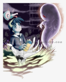 Lost Silver And Ghost - Pokemon Lost Silver Fanart, HD Png Download, Free Download