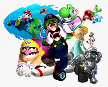 New Super Mario Bros Games - Mario Kart 7, HD Png Download, Free Download
