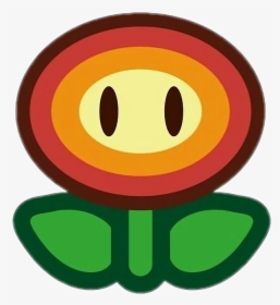 #freetoedit #cute #kawaii #flower #fire #mario #game - Paper Mario Sticker Png, Transparent Png, Free Download