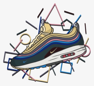 Wotherspoon - Air Max 1 Drawing Transparent, HD Png Download, Free Download