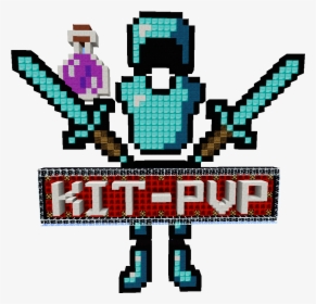 Minecraft Pvp Pixel Art, HD Png Download, Free Download