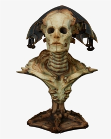 The Resolve Of Bone Legendary Scale Bust - Court Of The Dead Xiall The Resolve, HD Png Download, Free Download