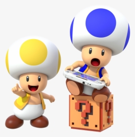 B - Super Mario Maker Toad, HD Png Download, Free Download