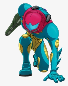 Samus Art Fusion Suit, HD Png Download, Free Download