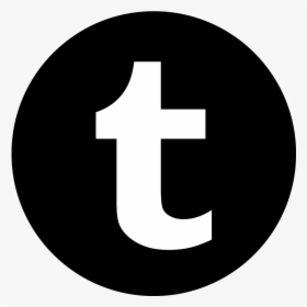 Tumblr - Icon Black And White, HD Png Download, Free Download