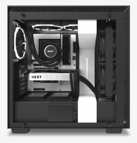 Nzxt H710i Black White, HD Png Download, Free Download