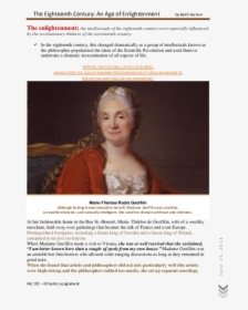 Presumed Portrait Of Madame Geoffrin, HD Png Download, Free Download