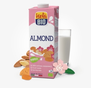 Almond Drink - Isola Bio Rice Milk, HD Png Download, Free Download