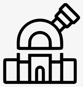 Planetarium Observatory - Icon, HD Png Download, Free Download