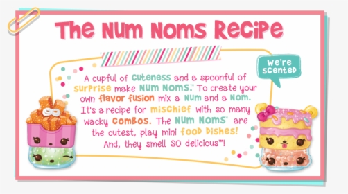 The Num Noms Recipe - Art, HD Png Download, Free Download