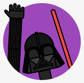 Lord Vador Icon Vector Illust Vador Darth Vador Starwars - Darth Vader, HD Png Download, Free Download