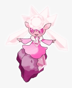 Image - Pokemon Diancie Transparent, HD Png Download, Free Download