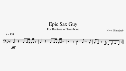 Ultra Sax Guy Chords Epic Sax Guy Song Alto Sax Hd Png Download Kindpng - the epic sax guy roblox
