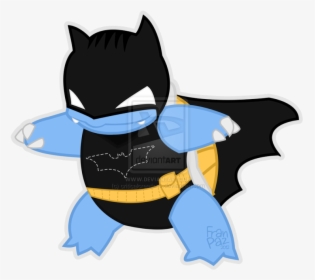 Squirtle Batman, HD Png Download, Free Download