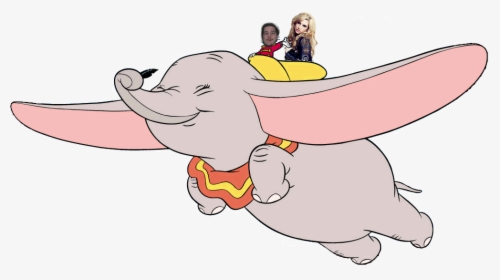 Dumbo Flying Png, Transparent Png, Free Download