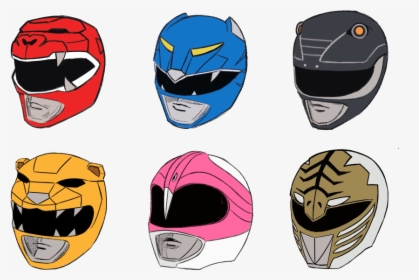 Power Rangers Ninjetti Helmets, HD Png Download, Free Download
