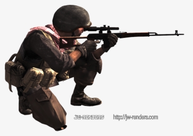 Call Of Duty Ghosts Sniper Png For Kids - Call Of Duty Character Png, Transparent Png, Free Download