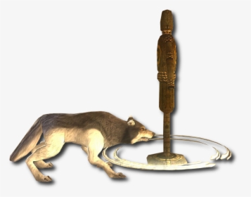 Wonderdog And His Nemesis The Training Dummy - Bronze Sculpture, HD Png Download, Free Download