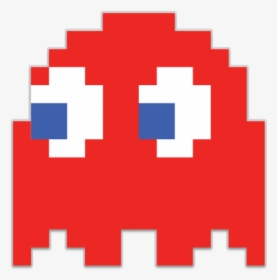 Pixelated Pac Man Ghost, HD Png Download, Free Download
